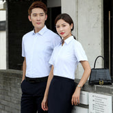 Деловая официальная одежда Полосатая деловая рубашка