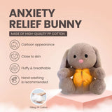 Breathing Rabbit Soothing Sensory Plush Toy With Relieve Anxiety Bunny Comforter Breathes For Newborn Conciliate Baby