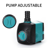Multifunctional submersible pump fish tank water pump