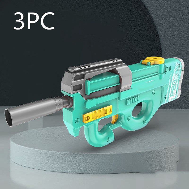New P90 Electric Water Gun High-Tech Kids Toys Outdoor Beach Pool Large Capacity Summer Gel Blasting Water Gun For Adults New P90 Electric Water Gun High-Tech Kids Toys Outdoor Beach Pool Large Capacity Summer Gel Blasting Water Gun For Adults