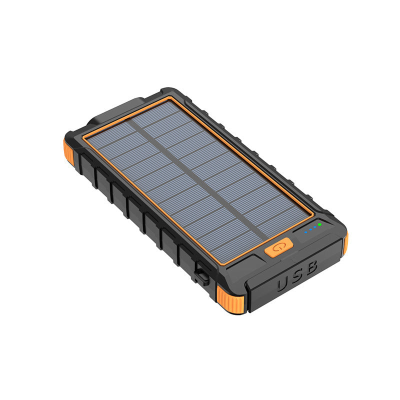 New solar wireless power bank Outdoor PD fast charging ultra-large capacity 20000 mAh power bank New solar wireless power bank Outdoor PD fast charging ultra-large capacity 20000 mAh power bank