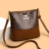 Retro Soft Leather Simple бисёрҷониба халтаи паёмбар
