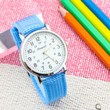 Мода Кореяи кӯдакон Clear Digital Breathable рони рони Little Watch Watch