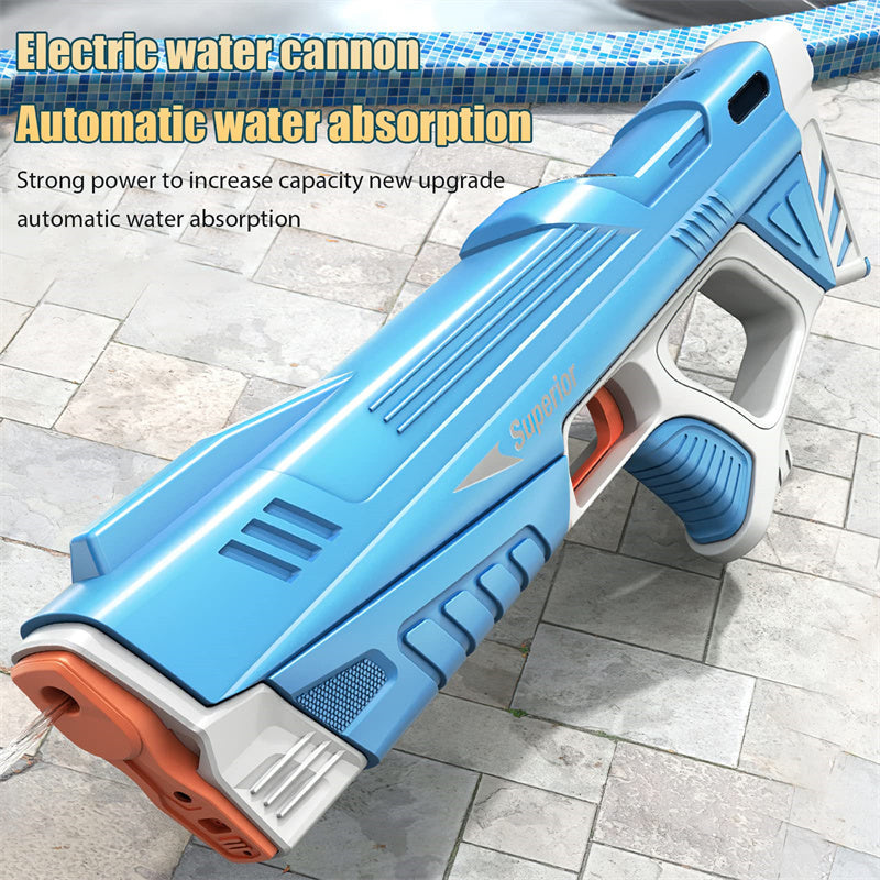 Summer Full Automatic Electric Water Gun Toy Induction Water Absorbing High-Tech Burst Water Gun Beach Outdoor Water Fight Toys Summer Full Automatic Electric Water Gun Toy Induction Water Absorbing High-Tech Burst Water Gun Beach Outdoor Water Fight Toys