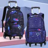 Schoolbag Climbing Stairs Large Capacity Fashion Multi-layer Breathable Backpack