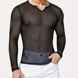 Fitness Breathable Mesh Shirt with Cut Out Bottom