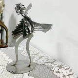 Unique And Magical Metal Rotating Windmill Humanoid Windmill Outdoor Wind Spinner Yard Patio Lawn Garden Decoration