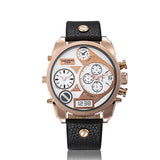 Men's Watch Quartz Calendar Belt Sports