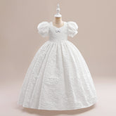Girls' Fashion Simple Costume For Piano Performance Pettiskirt