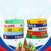 France Paris Games Flag World Cup Flag Wrist Strap