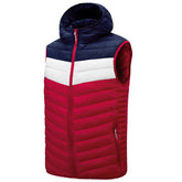 Hooded Jacket, Ribbed Cotton Jacket, Lightweight, Cotton