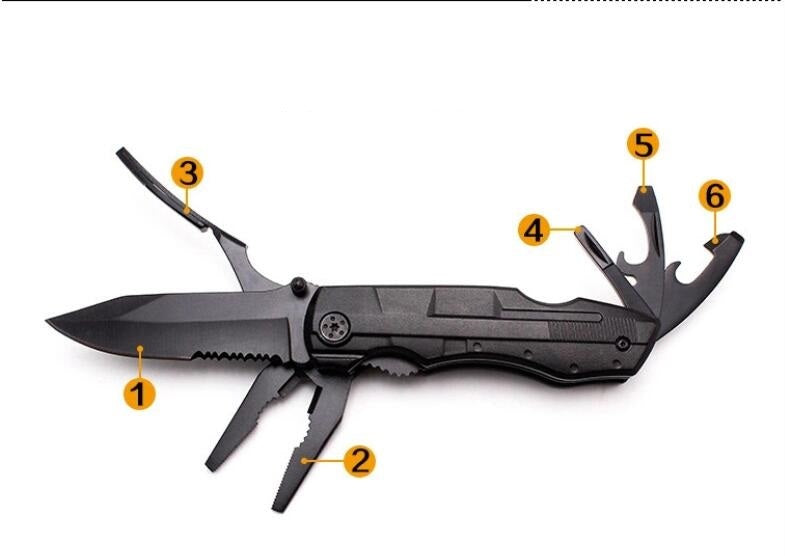Cross-border special multi-purpose knife clamp portable folding tool pliers outdoor travel multi-function pliers gift pliers custom Cross-border special multi-purpose knife clamp portable folding tool pliers outdoor travel multi-function pliers gift pliers custom