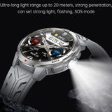 Smart Watch Compass Flashlight Large Battery Sports Record