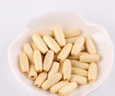 Natural Olive Shape Loose Wood Beads Coffee Black Handmade Wooden Puzzle DIY Jewelry Making