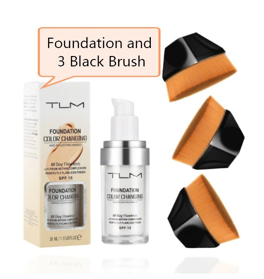 Temperature Liquid Foundation Concealer Portable Natural Color  Makeup Foundation BB Concealer Temperature Liquid Foundation Concealer Portable Natural Color  Makeup Foundation BB Concealer