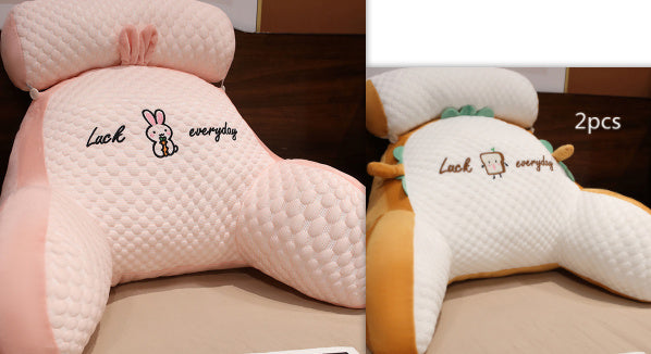 Sofa Fluffy Cushion Luncheon Pillow Triangle Reading Cushion Bedside Soft Large Backrest Lumbar Cushion Office Chair Cushion Sofa Fluffy Cushion Luncheon Pillow Triangle Reading Cushion Bedside Soft Large Backrest Lumbar Cushion Office Chair Cushion