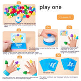 Children's Early Education Puzzle Thumb Cap Game