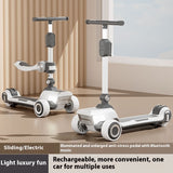 Rechargeable And Foldable Children's Scooter