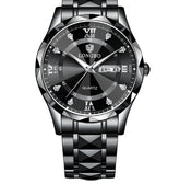 Waterproof Luminous Dual Calendar Watch