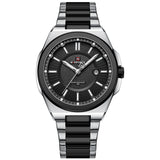 Elegant And Simple Men's Steel Band Watch