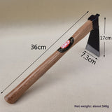 No 7 Forging Small Hoe Wooden Handle Durable Forging Gardening Tools