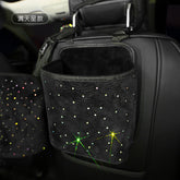 Storage bags between seats