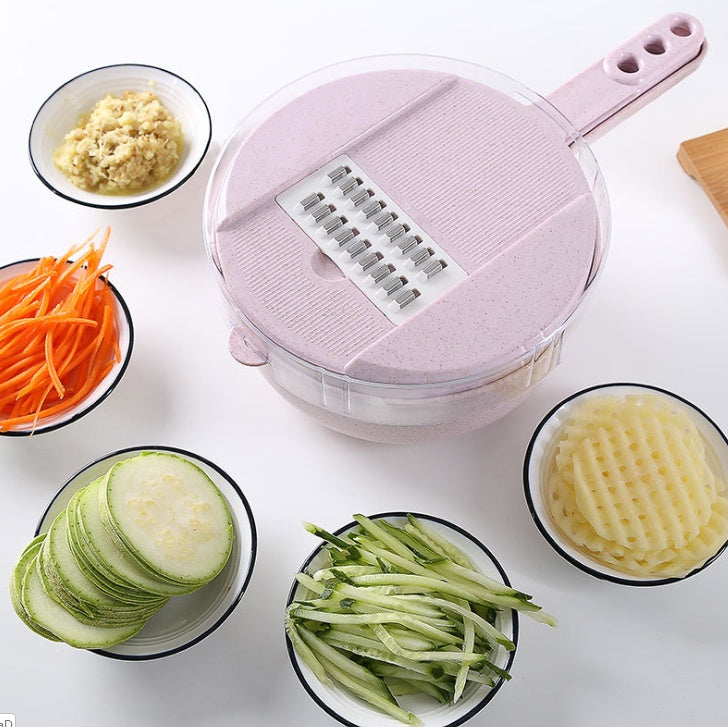 8 In 1 Mandoline Slicer Vegetable Slicer Potato Peeler Carrot Onion Grater With Strainer Vegetable Cutter Kitchen Accessories 8 In 1 Mandoline Slicer Vegetable Slicer Potato Peeler Carrot Onion Grater With Strainer Vegetable Cutter Kitchen Accessories