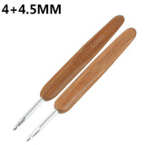 DIY Hand Knitting Tool Carbonized Bamboo Crochet