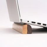 Notebook Computer Stand Solid Wood Padded Storage Simple And Portable