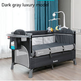 Multifunctional Baby Cat Splicing Large Bed Movable