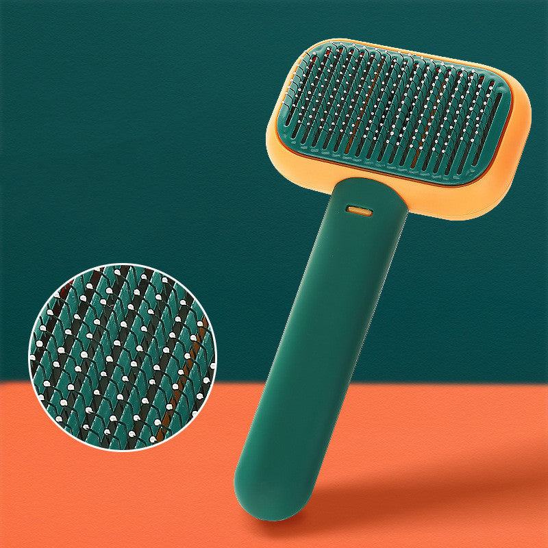 New Pet Cat Dog Hair Brush Hair Massage Comb Open-Knot Brush Grooming Cleaning Tool Stainless Steel Comb New Pet Cat Dog Hair Brush Hair Massage Comb Open-Knot Brush Grooming Cleaning Tool Stainless Steel Comb