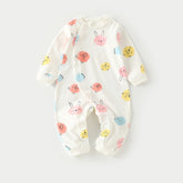Autumn Thin Baby Pajamas And Baby Onesies