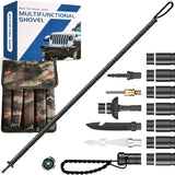 Outdoor Supplies Multi-set Function Alpenstock Alloy Self-defense Equipment Tactical Stick