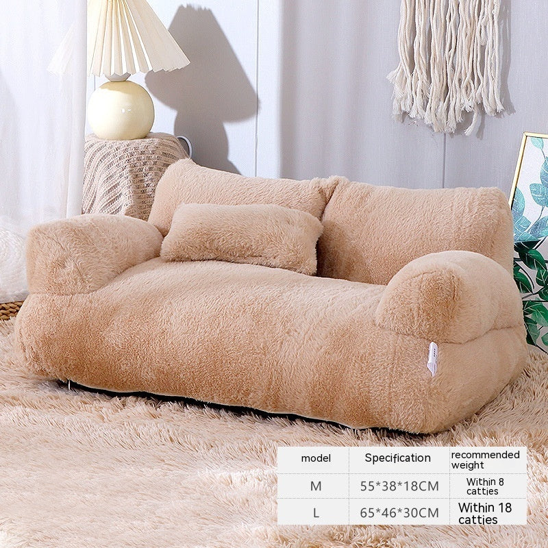 Luxury Cat Bed Sofa Winter Warm Cat Nest Pet Bed For Small Medium Dogs Cats Comfortable Plush Puppy Bed Pet Supplies Luxury Cat Bed Sofa Winter Warm Cat Nest Pet Bed For Small Medium Dogs Cats Comfortable Plush Puppy Bed Pet Supplies