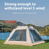 Automatic Outdoor Supplies Sun Protection Rain Proof Camping Equipment Portable Building-free