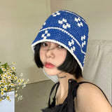 Women's Fashion Hand Crochet Knitting Fisherman's Hat