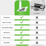 Food Grade Air Valve Fresh-keeping Zipper Envelope Vacuum Bag