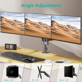 Suitable For 27-inch Screen Three-arm Gas Spring With Advanced Computer Monitor Holder Arm
