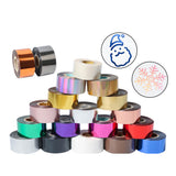 Electrochemical Aluminum Leather Plastic Hot Gold Foil Branding Multi-color Optional Cutting On Demand