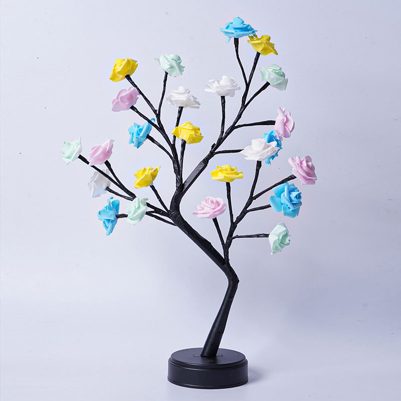 Table Lamp Flower Tree Rose Lamps Fairy Desk Night Lights USB Operated Gifts For Wedding Valentine Christmas Decoration Table Lamp Flower Tree Rose Lamps Fairy Desk Night Lights USB Operated Gifts For Wedding Valentine Christmas Decoration