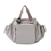 Nylon Fabric Mommy Bag, Large Capacity, Portable, Single Shoulder Tote Bag For Travel