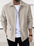 Men's Casual Button Down Jacket