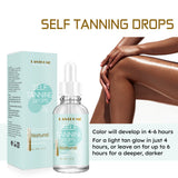 The Black Oil 30ml Sunless Wheat Color Body Lotion Nutrition Moisturizing Tanning Cream