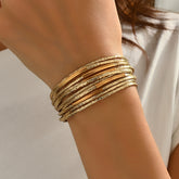 Multi-layer Magnetic Vintage Leather Bracelet For Women