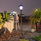 Solar Garden Lamp Lighting Ornamental Floor Outlet Hexagonal Lamp Outdoor Lawn Lamp Garden Landscape