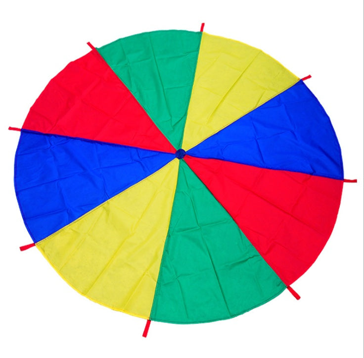 Kindergarten sports games for children early education and outdoor equipment and the rainbow umbrella Kindergarten sports games for children early education and outdoor equipment and the rainbow umbrella