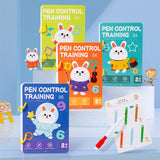 Children's Early Education Pen Control Training Book