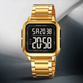 Fashion Trend Luminous Square Electronic Waterproof Watch