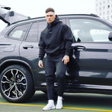 Men's autumn loose hooded sweater suit