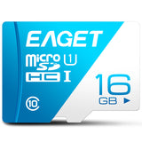 EAGET T1 Micro SD Card 64GB 32GB 16GB Memory Card 128GB TF Card Class10 UHS-I 80MB S Microsd Memory Card For Smartphone